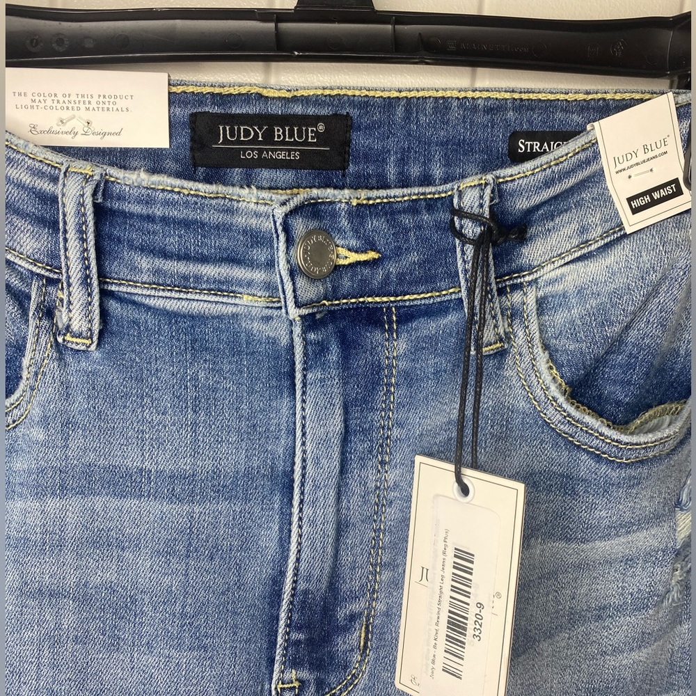 Judy Blue- Be kind, Rewind straight leg jeans size 9/29 NWT - Picture 6 of 6